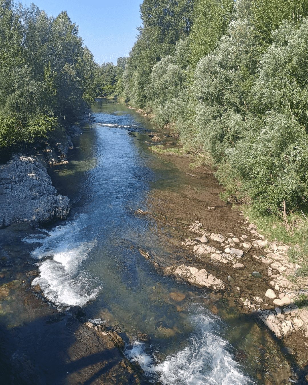 La ciclopedonale della Val Seriana