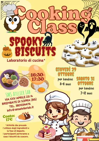 COOKING CLASS SPOOKY BISCUITS